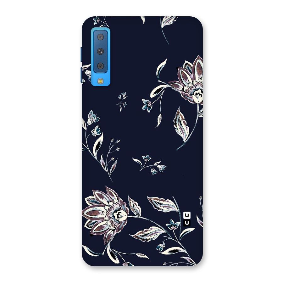 Dark Petals Back Case for Galaxy A7 (2018)