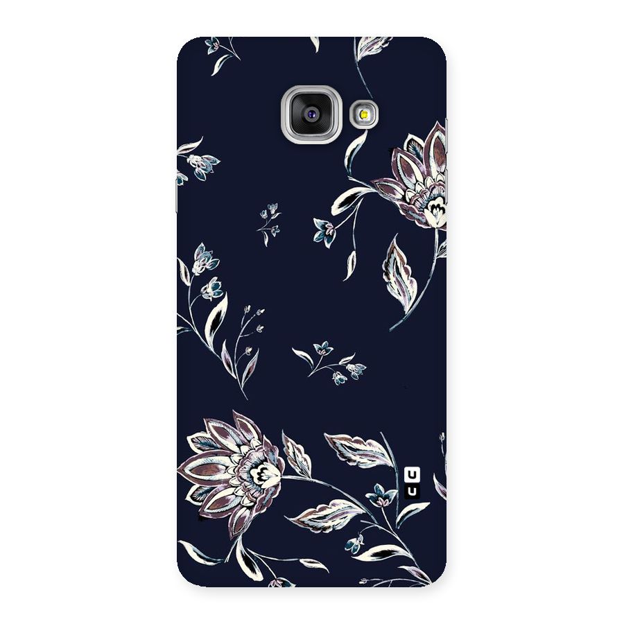 Dark Petals Back Case for Galaxy A7 2016