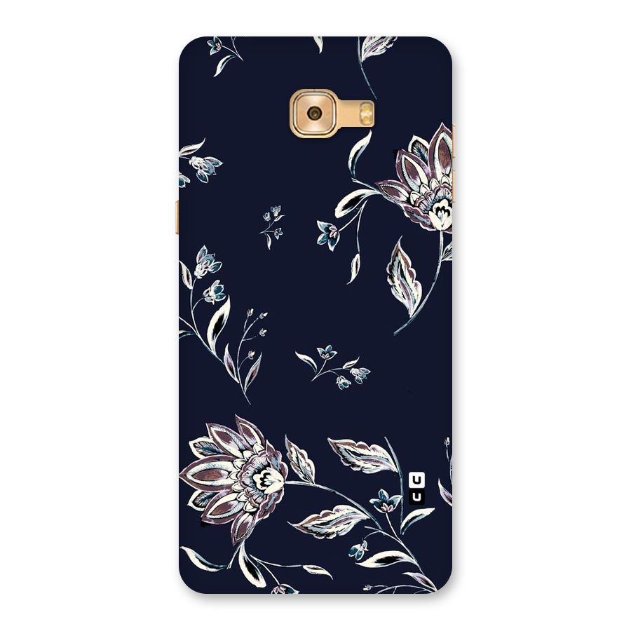 Dark Petals Back Case for Galaxy C9 Pro