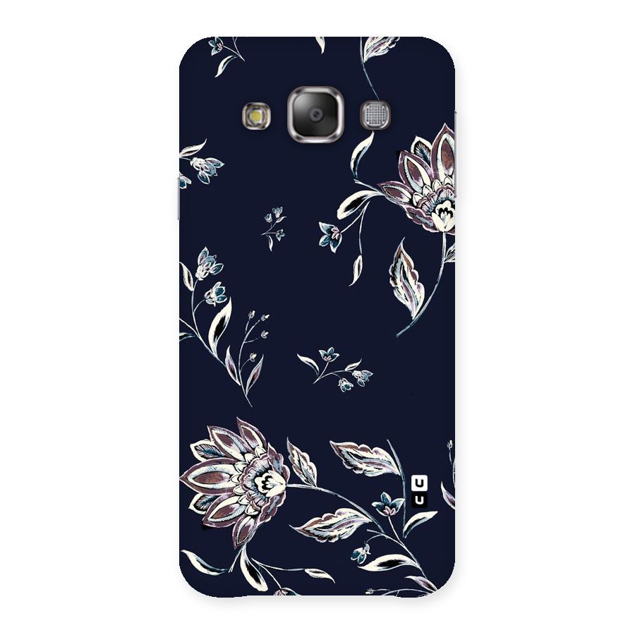 Dark Petals Back Case for Galaxy E7