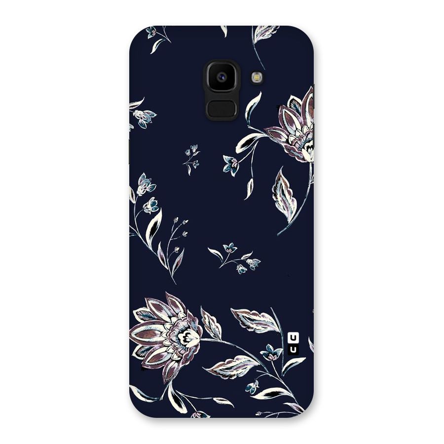 Dark Petals Back Case for Galaxy J6