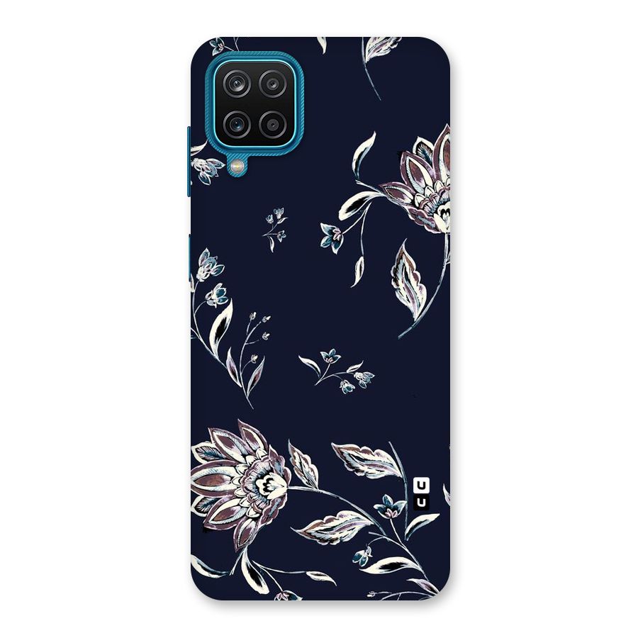 Dark Petals Back Case for Galaxy M12