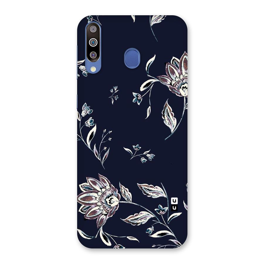 Dark Petals Back Case for Galaxy M30