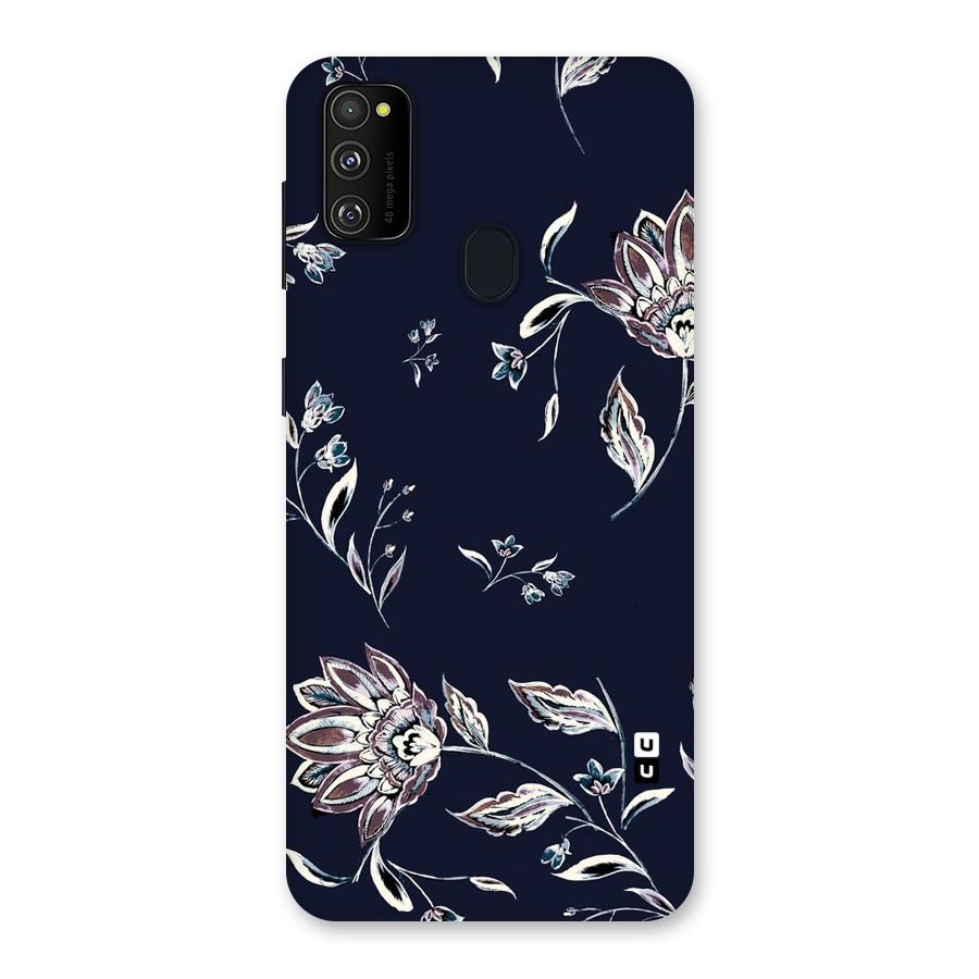 Dark Petals Back Case for Galaxy M30s