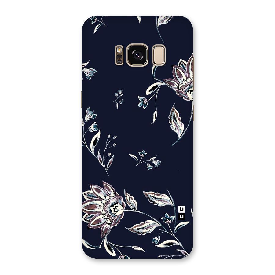 Dark Petals Back Case for Galaxy S8