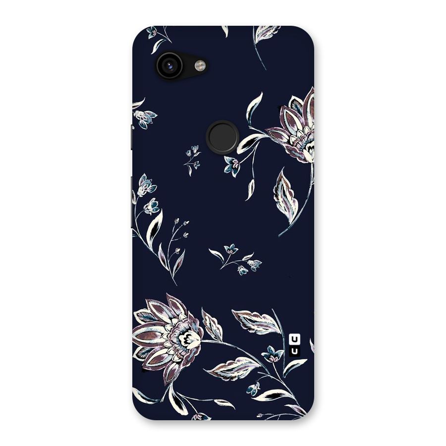 Dark Petals Back Case for Google Pixel 3a
