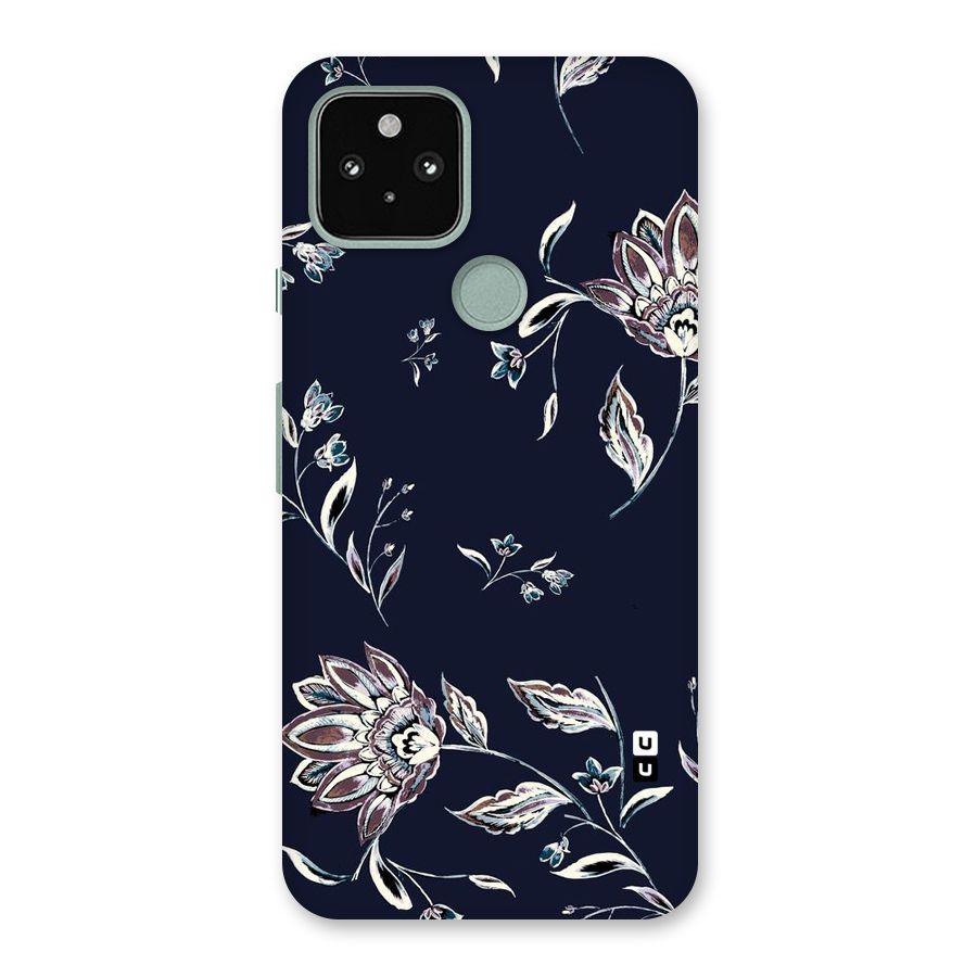 Dark Petals Back Case for Google Pixel 5
