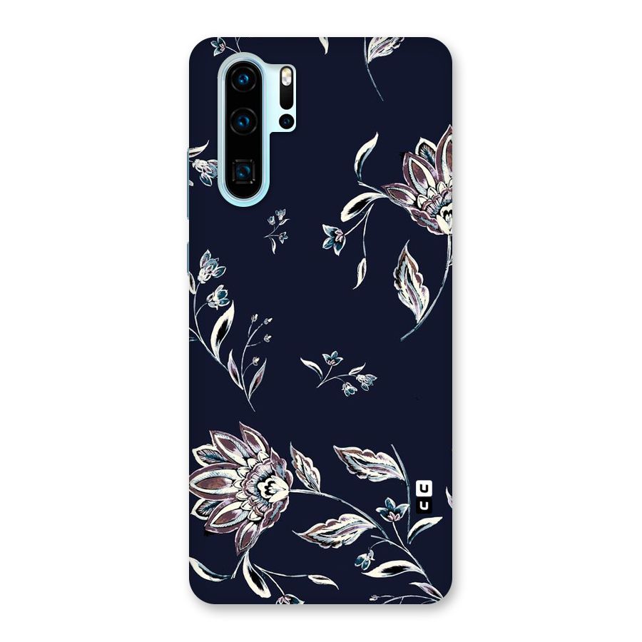 Dark Petals Back Case for Huawei P30 Pro