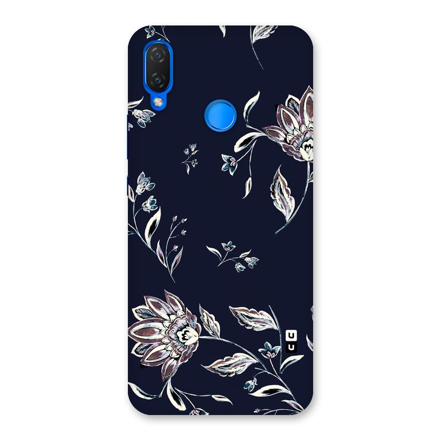 Dark Petals Back Case for Huawei P Smart+