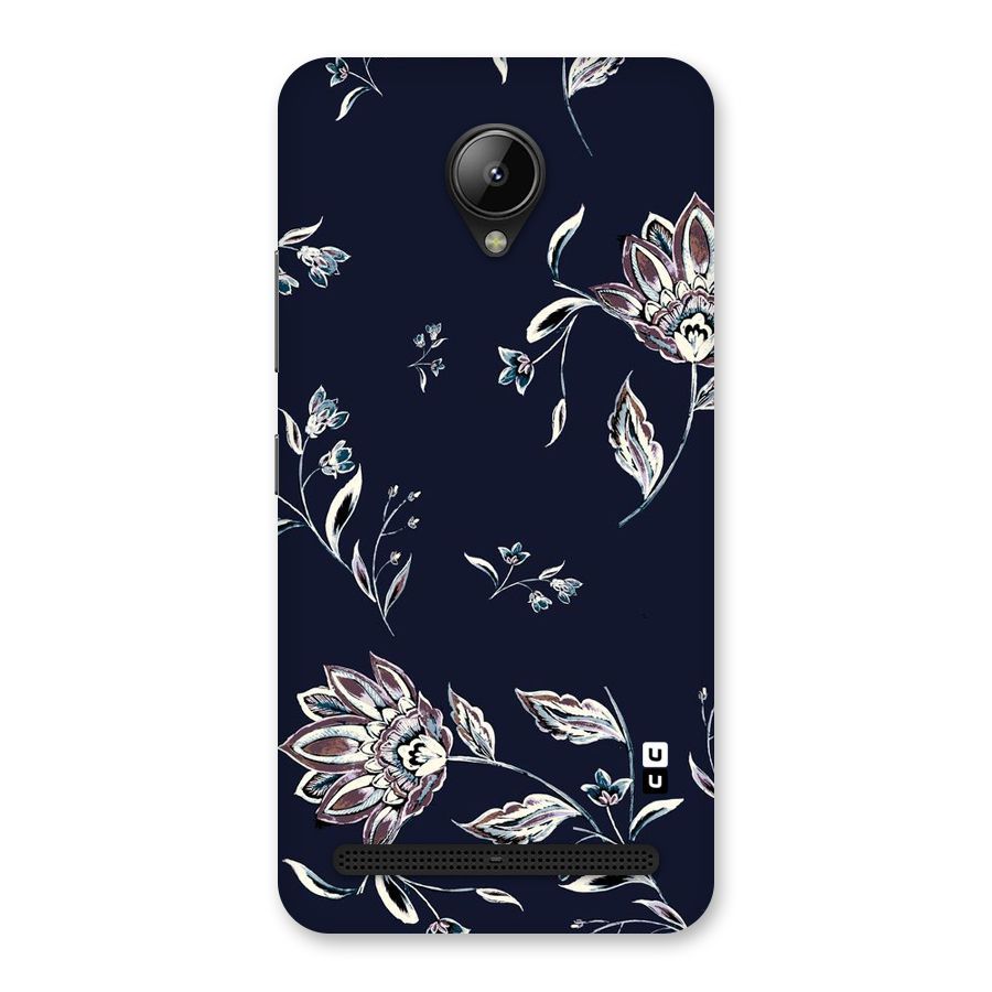 Dark Petals Back Case for Lenovo C2