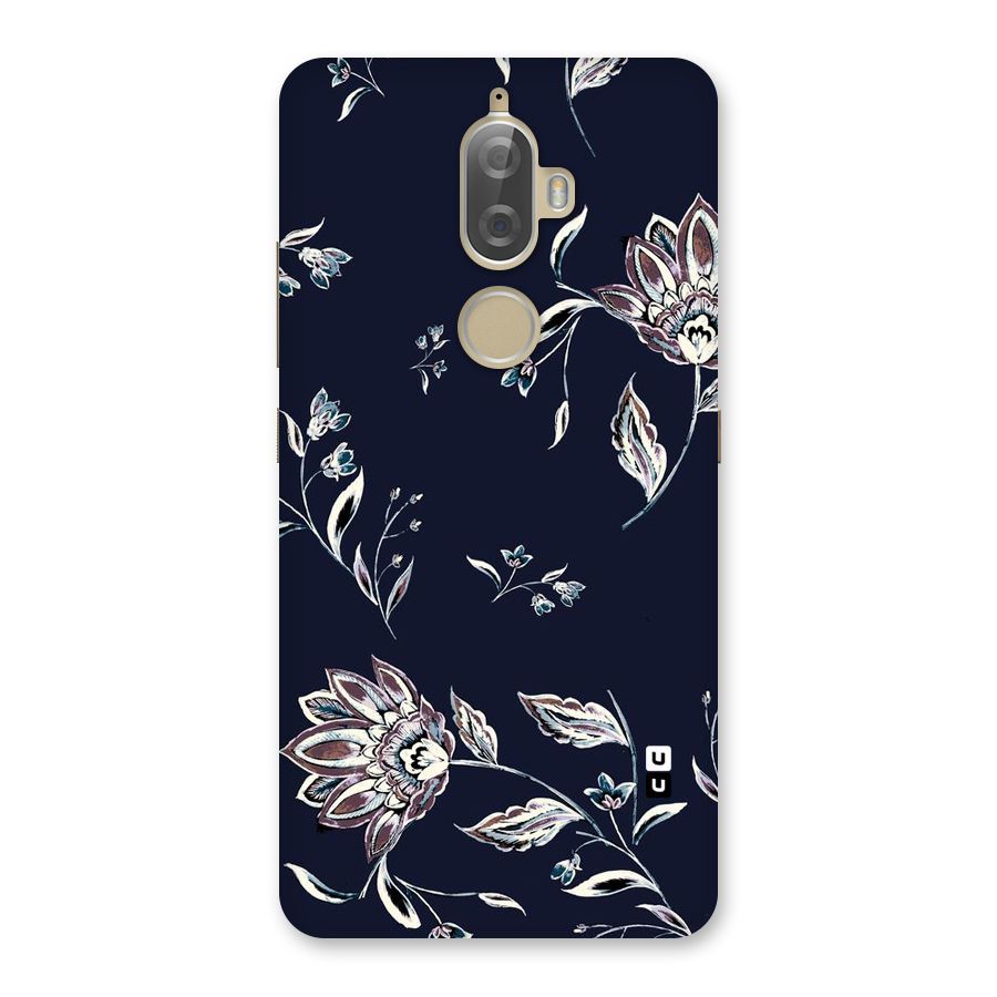 Dark Petals Back Case for Lenovo K8 Plus