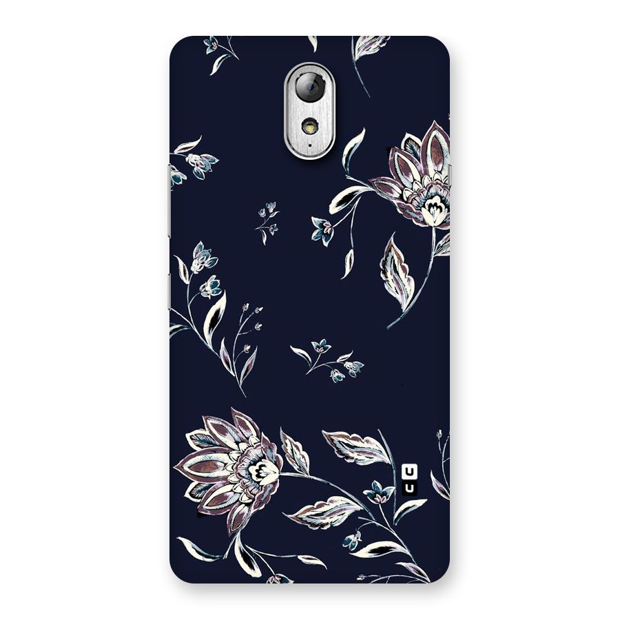 Dark Petals Back Case for Lenovo Vibe P1M