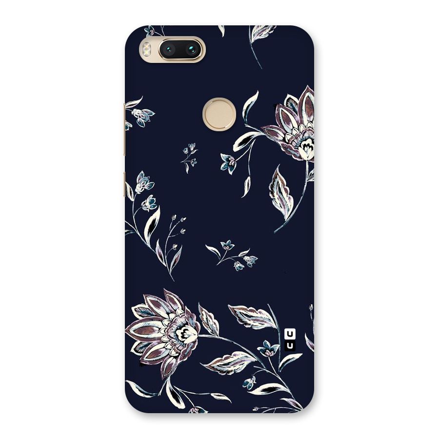 Dark Petals Back Case for Mi A1