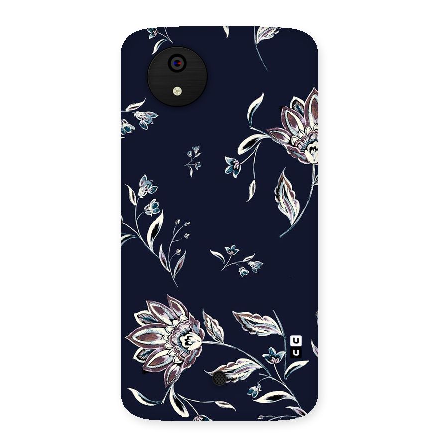 Dark Petals Back Case for Micromax Canvas A1