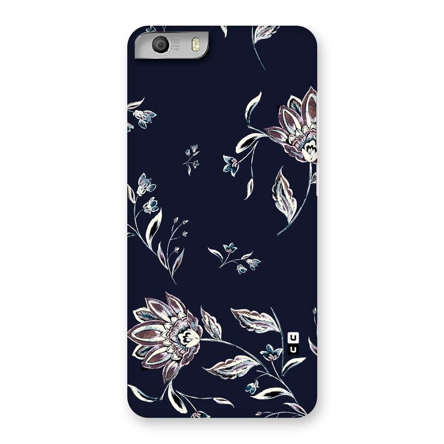 Dark Petals Back Case for Micromax Canvas Knight 2