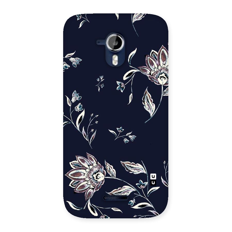 Dark Petals Back Case for Micromax Canvas Magnus A117