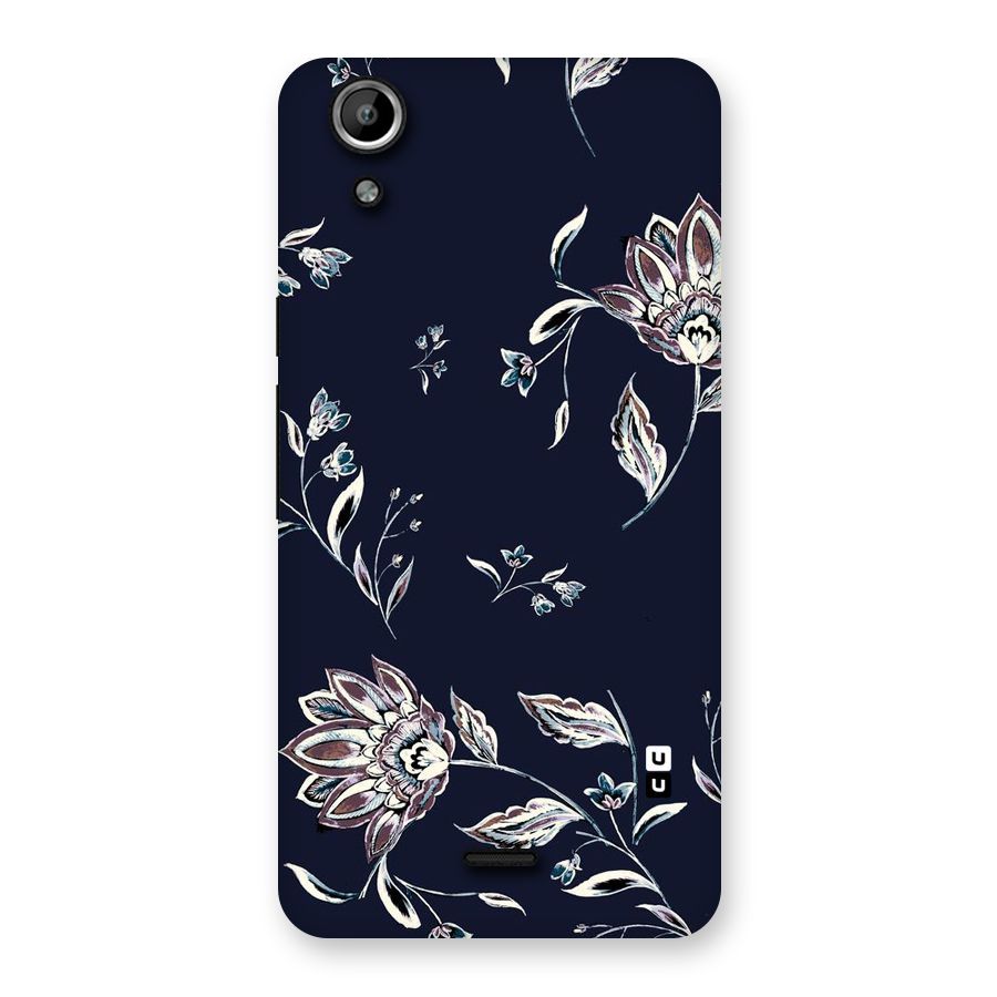 Dark Petals Back Case for Micromax Canvas Selfie Lens Q345