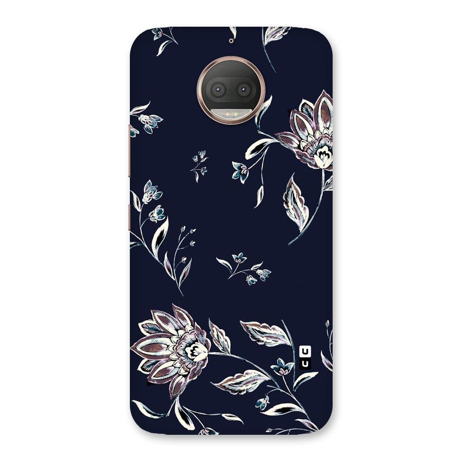 Dark Petals Back Case for Moto G5s Plus