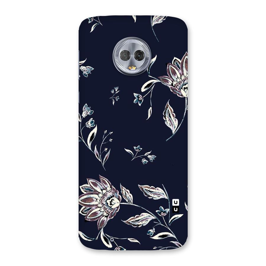 Dark Petals Back Case for Moto G6