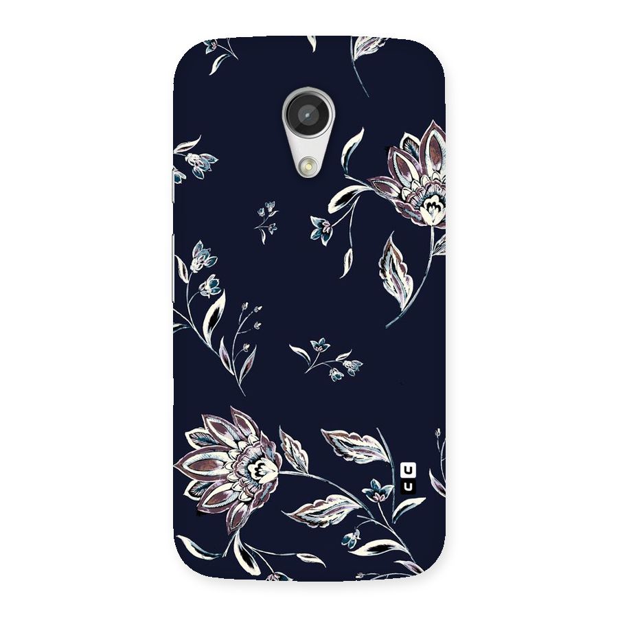 Dark Petals Back Case for Moto G 2nd Gen