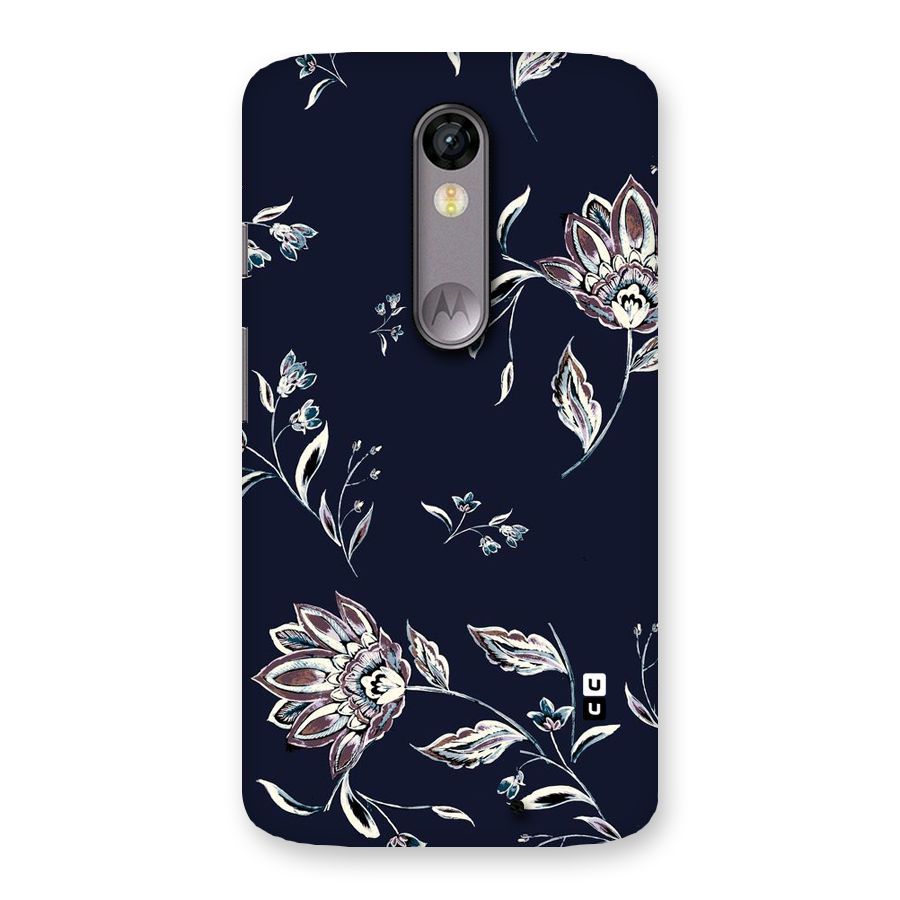 Dark Petals Back Case for Moto X Force