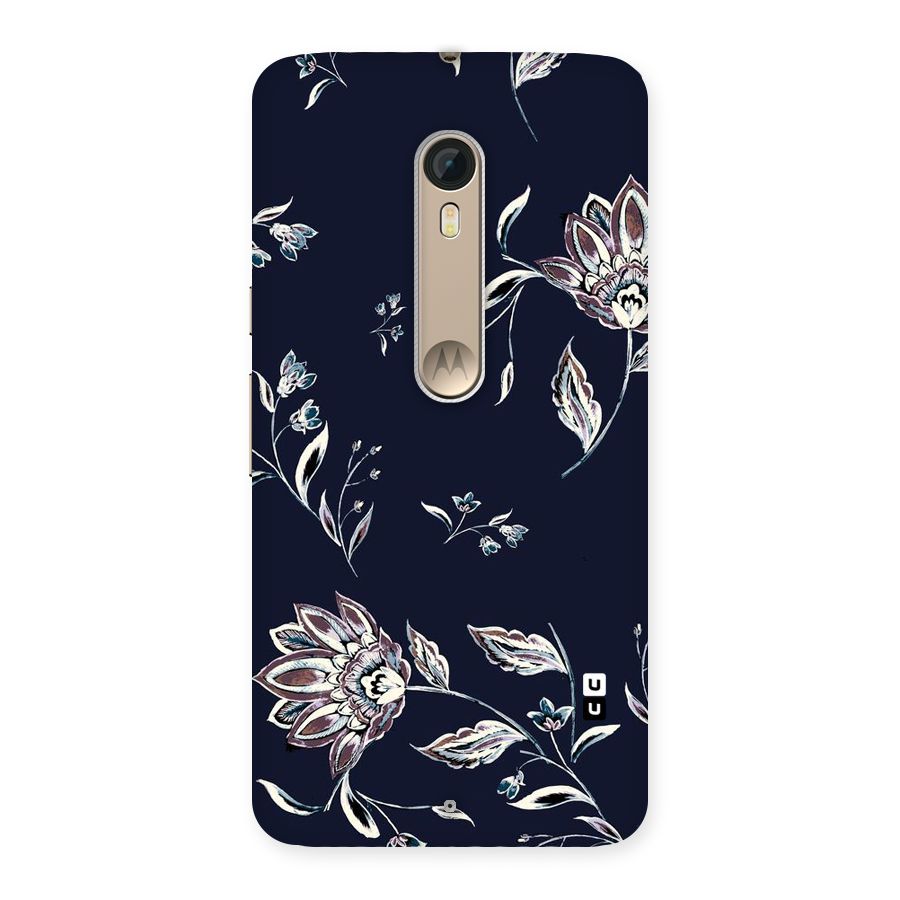 Dark Petals Back Case for Motorola Moto X Style