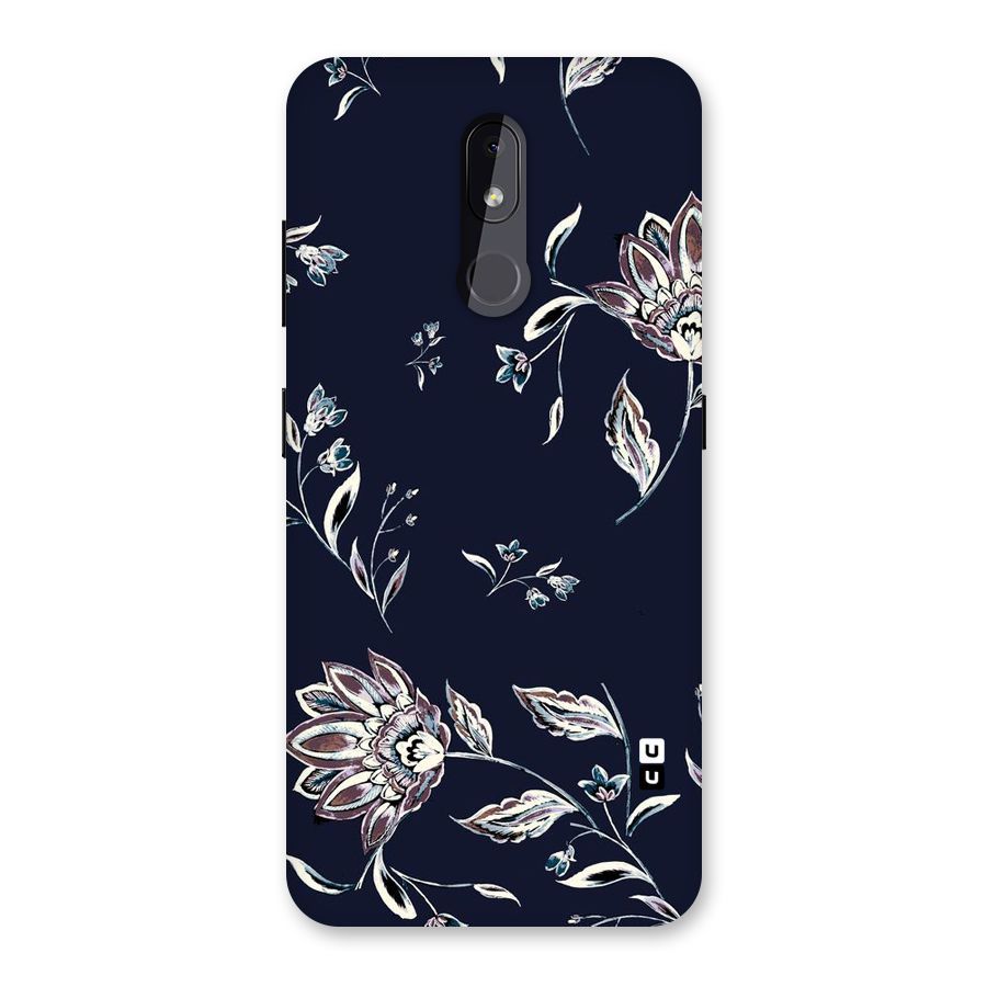 Dark Petals Back Case for Nokia 3.2