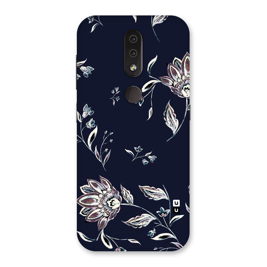 Dark Petals Back Case for Nokia 4.2