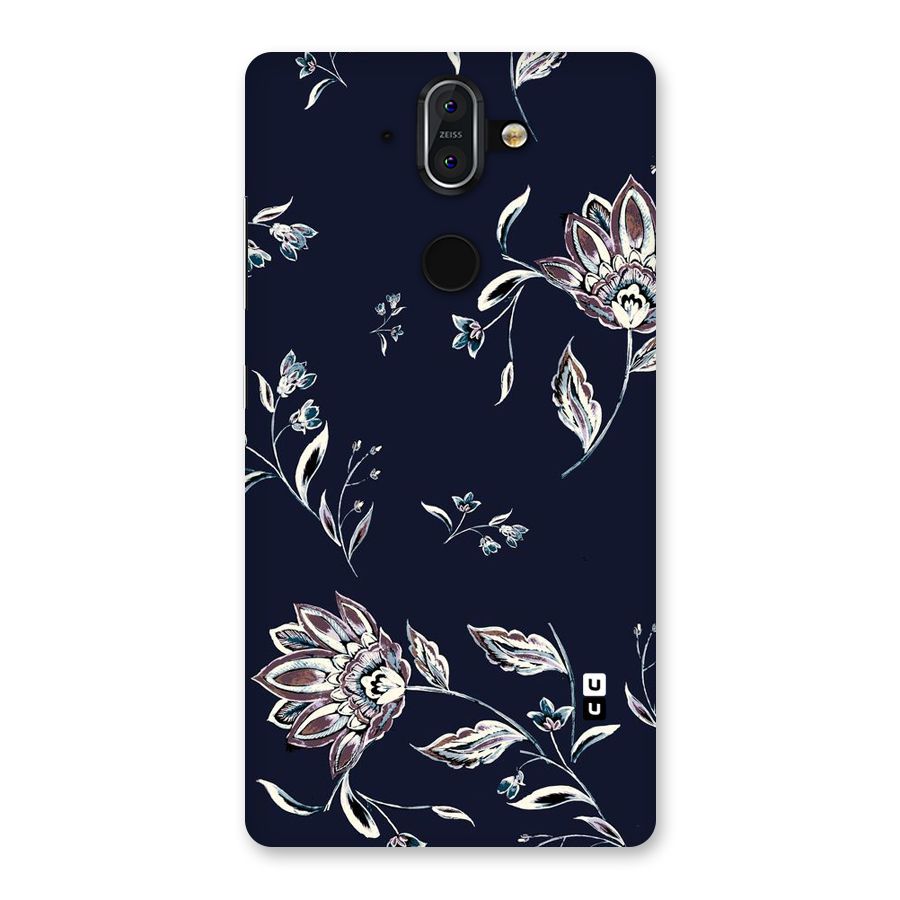 Dark Petals Back Case for Nokia 8 Sirocco