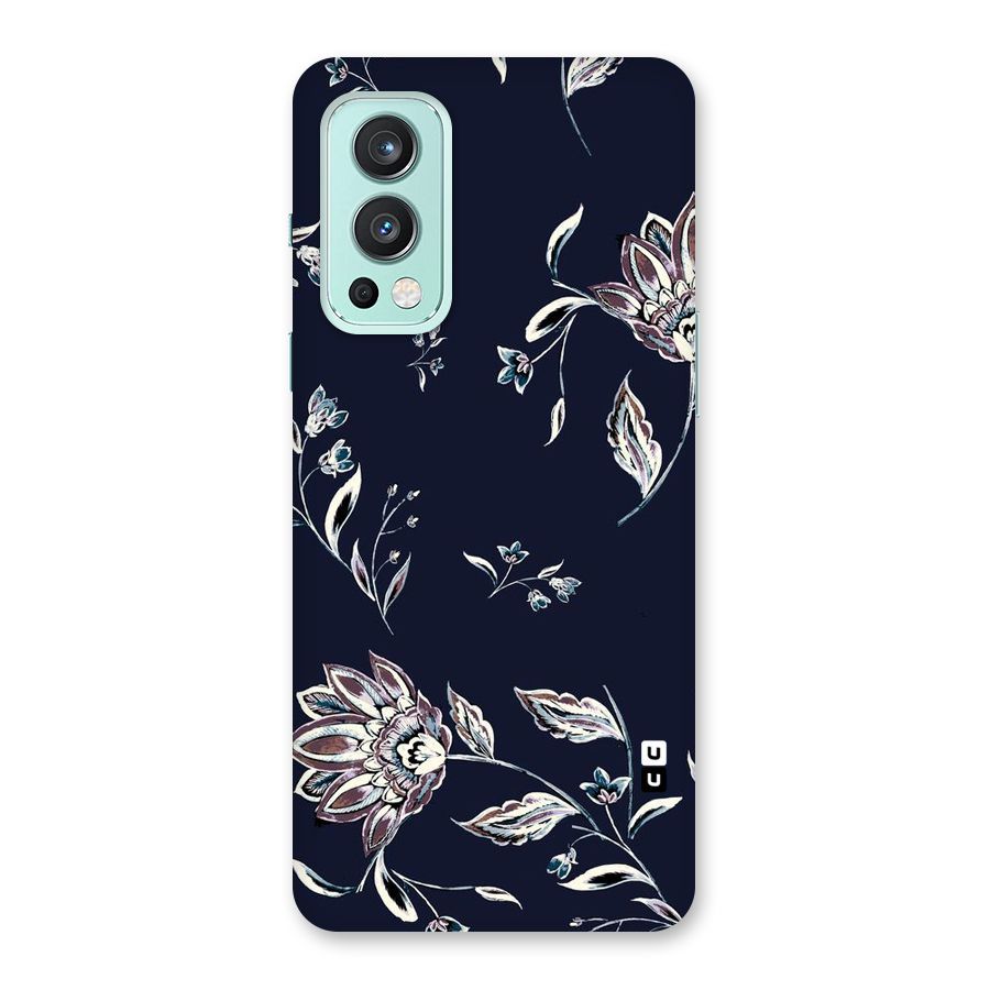 Dark Petals Back Case for OnePlus Nord 2 5G