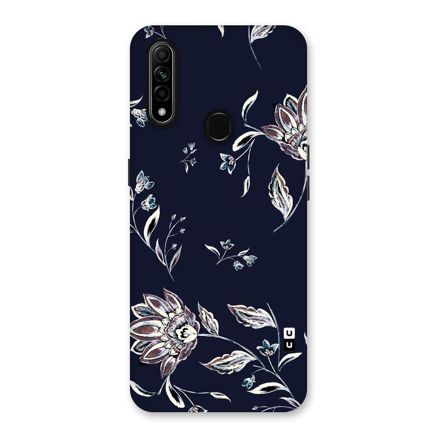Dark Petals Back Case for Oppo A31