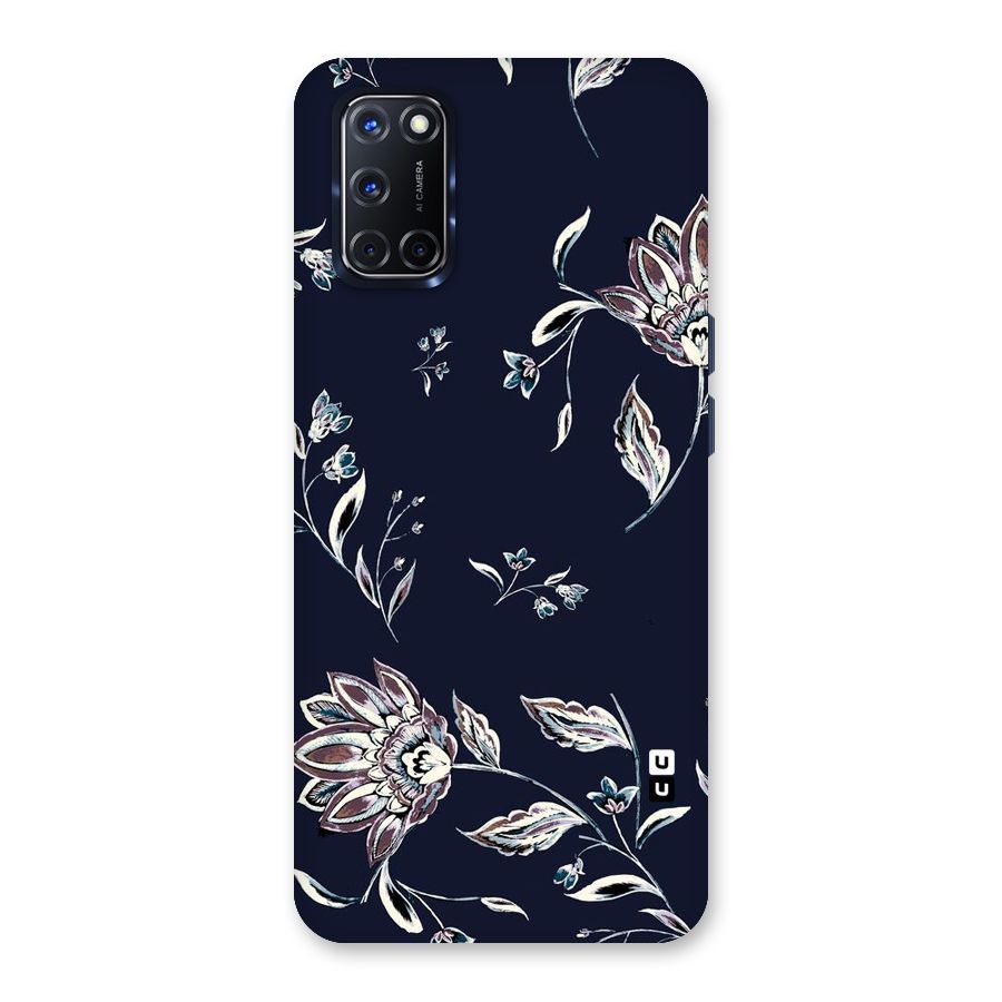 Dark Petals Back Case for Oppo A52