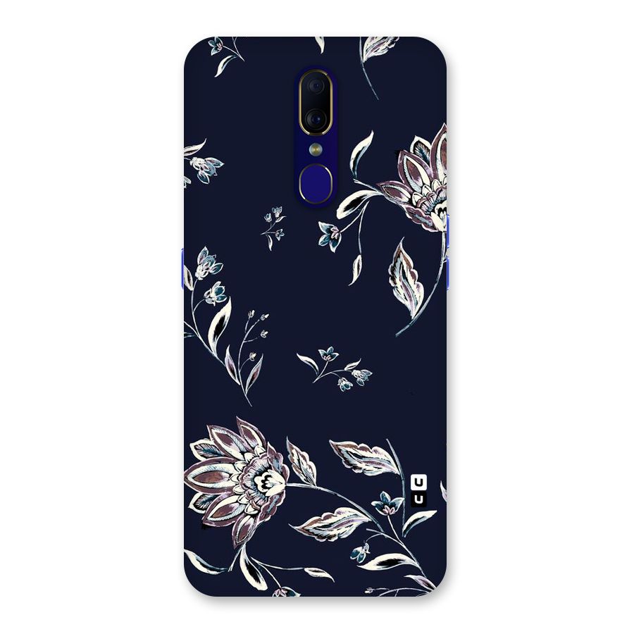 Dark Petals Back Case for Oppo A9