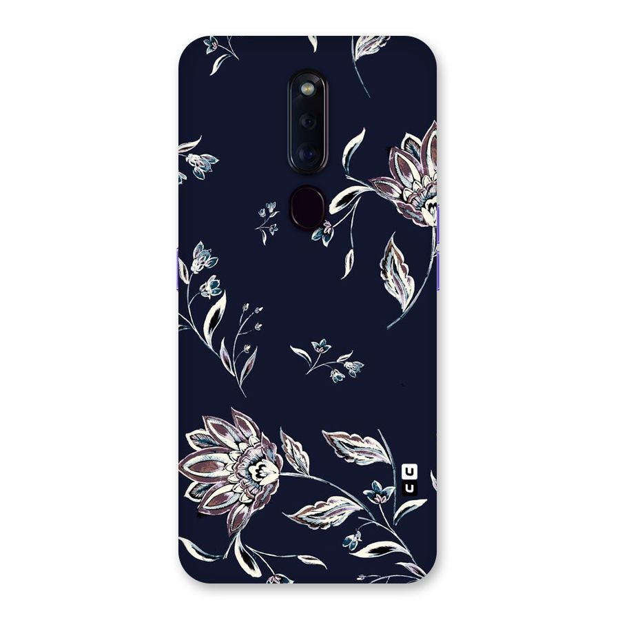 Dark Petals Back Case for Oppo F11 Pro