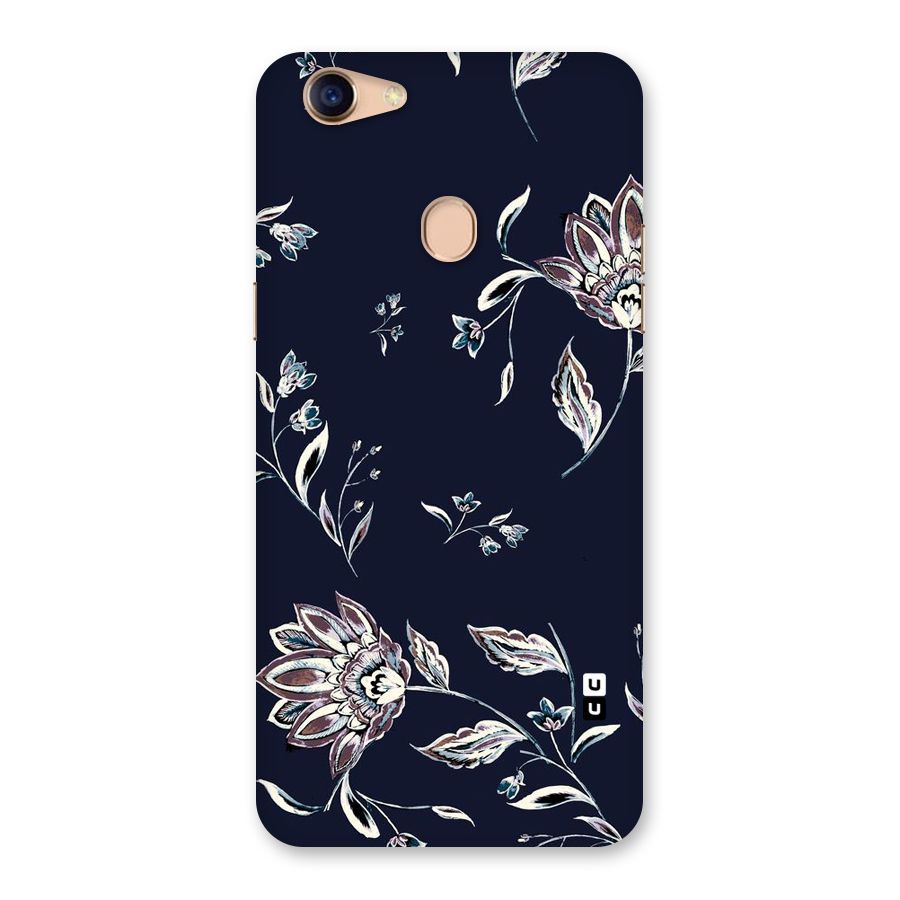 Dark Petals Back Case for Oppo F5