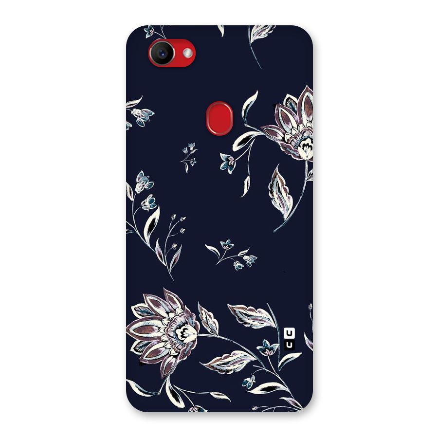 Dark Petals Back Case for Oppo F7