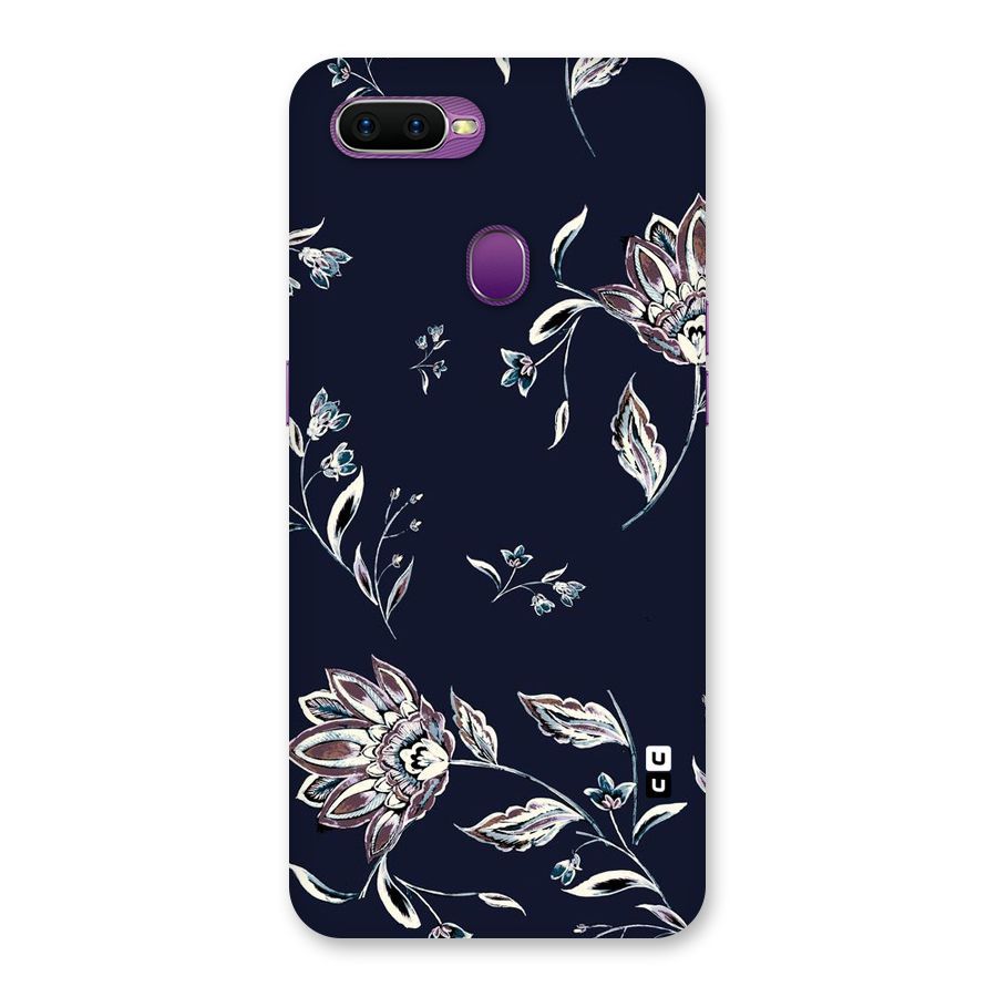 Dark Petals Back Case for Oppo F9
