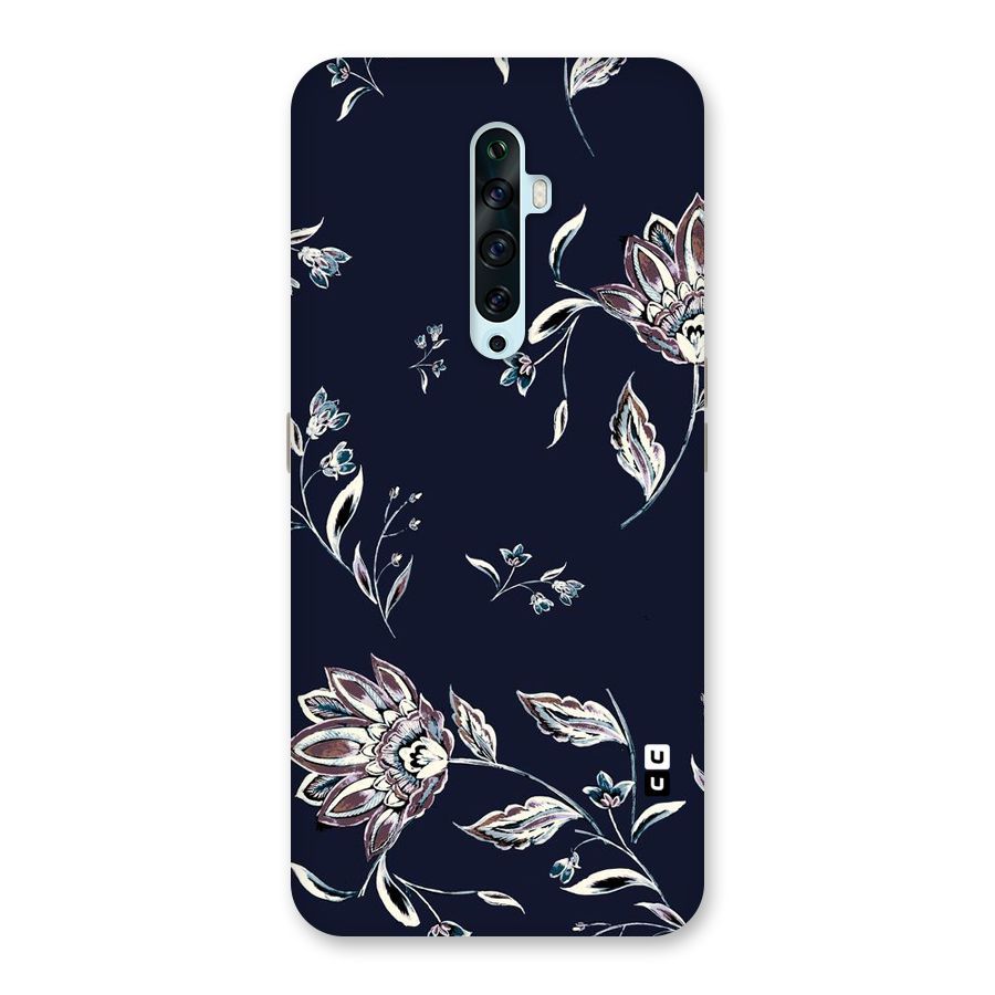 Dark Petals Back Case for Oppo Reno2 Z