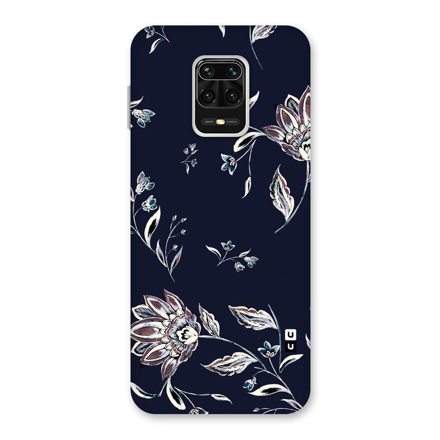 Dark Petals Back Case for Poco M2 Pro