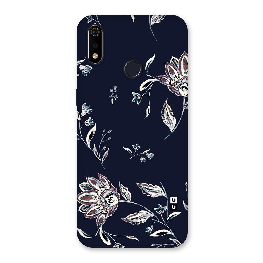 Dark Petals Back Case for Realme 3i