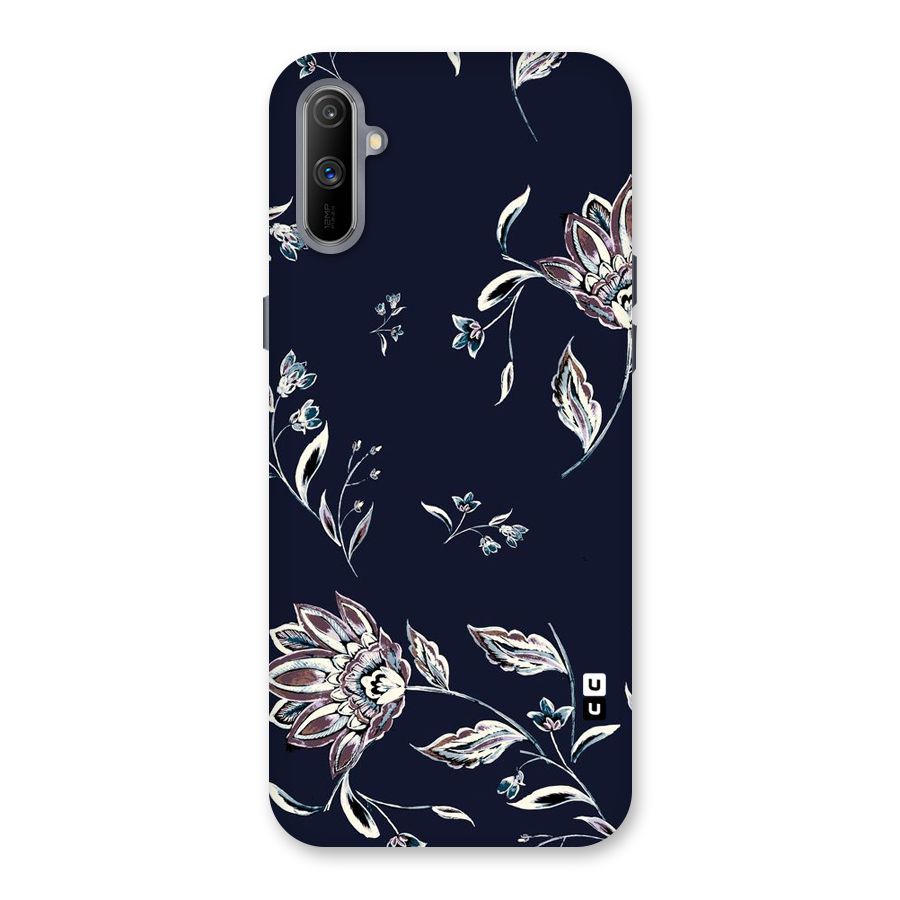 Dark Petals Back Case for Realme C3