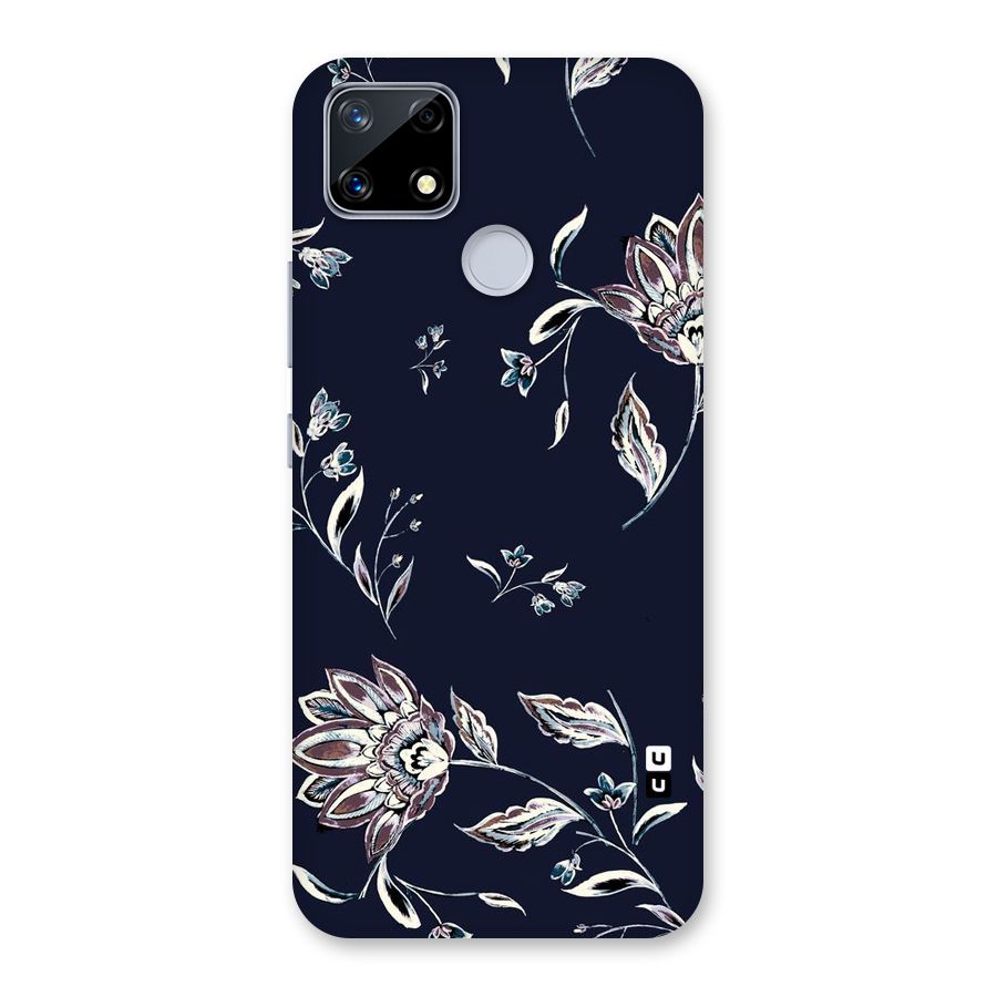 Dark Petals Back Case for Realme Narzo 20