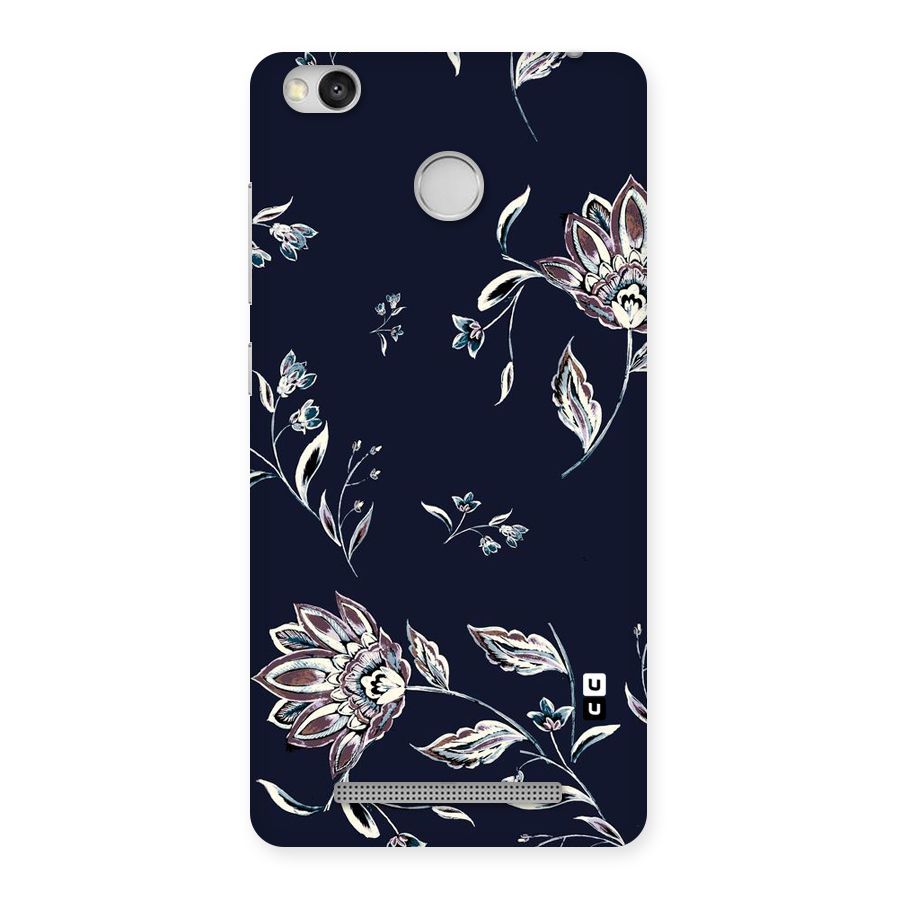 Dark Petals Back Case for Redmi 3S Prime