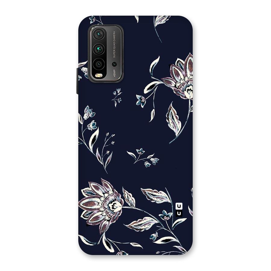 Dark Petals Back Case for Redmi 9 Power