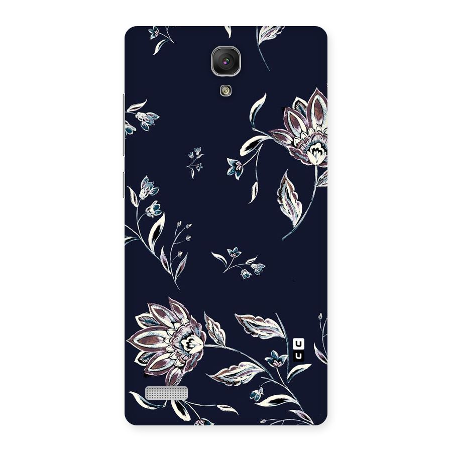 Dark Petals Back Case for Redmi Note