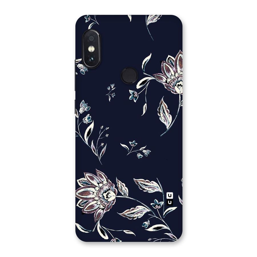 Dark Petals Back Case for Redmi Note 5 Pro