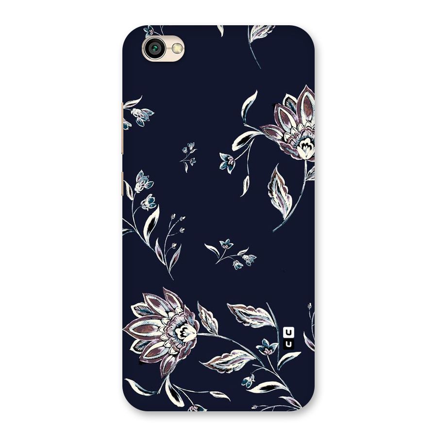 Dark Petals Back Case for Redmi Y1 Lite