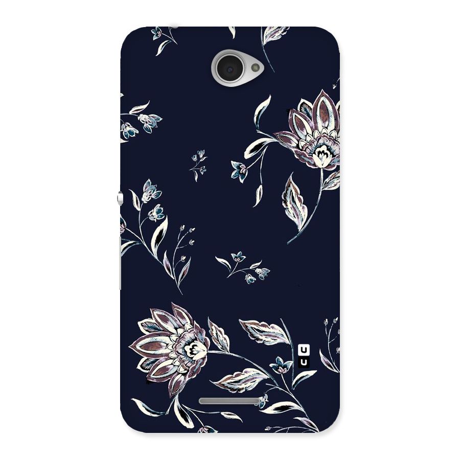 Dark Petals Back Case for Sony Xperia E4