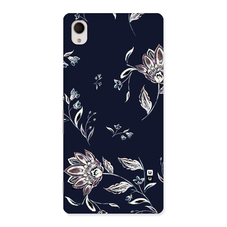 Dark Petals Back Case for Sony Xperia M4