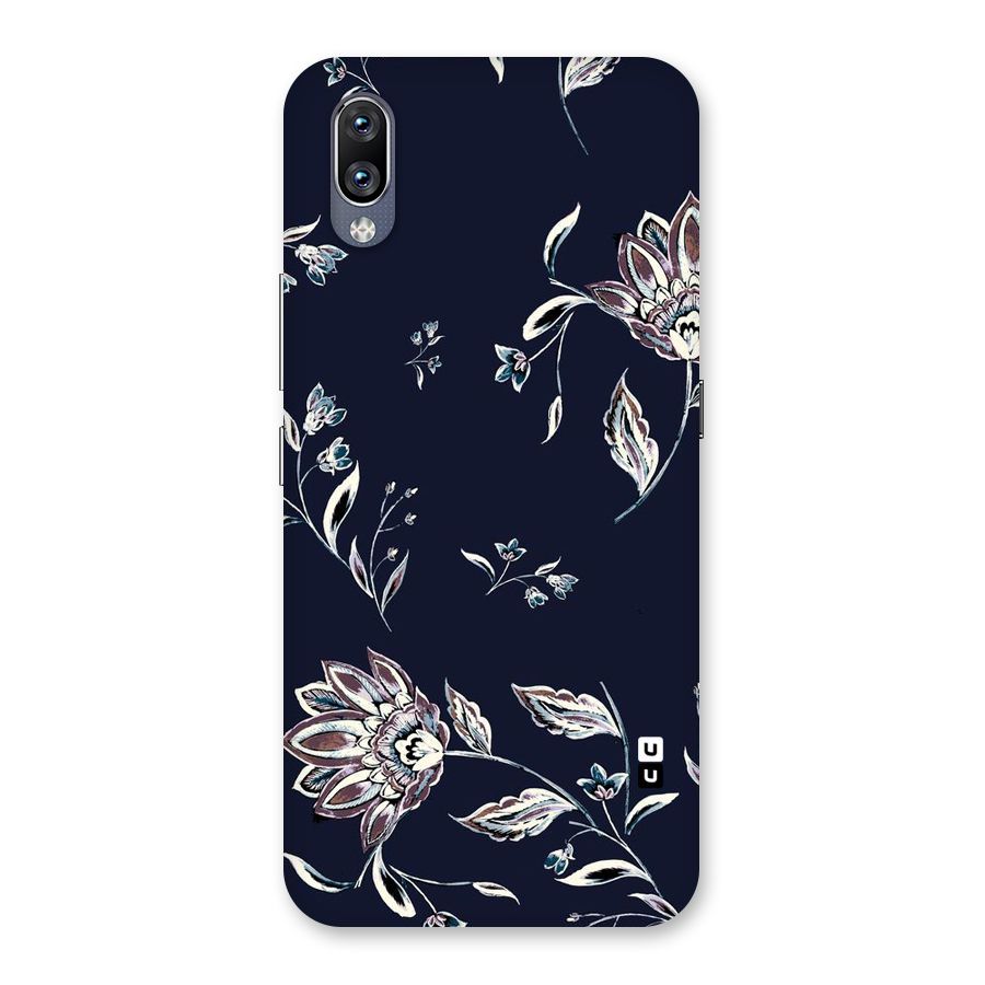 Dark Petals Back Case for Vivo NEX